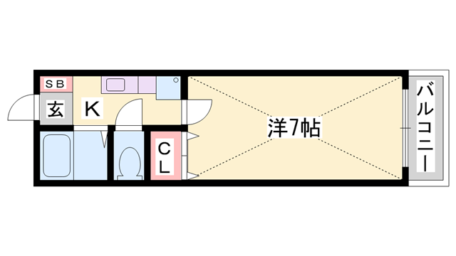 物件間取画像
