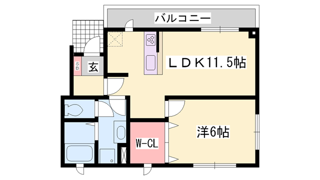 物件間取画像