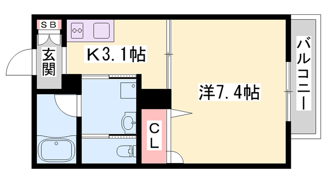 物件間取画像