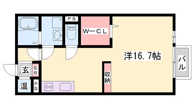 物件間取画像