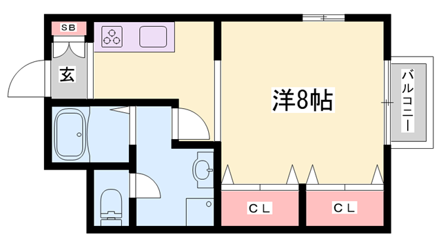 物件間取画像
