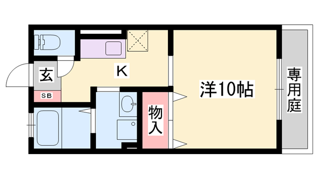 物件間取画像