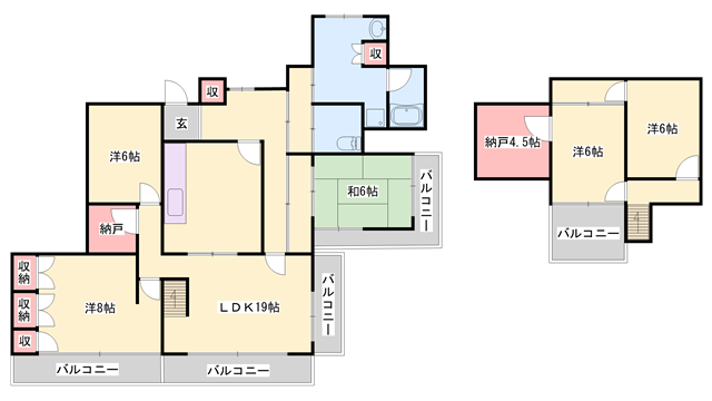 物件間取画像