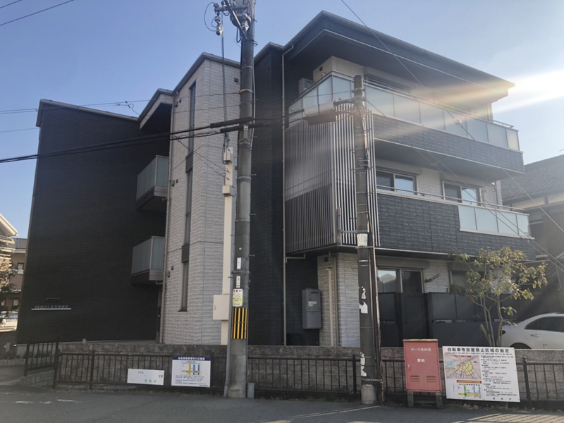 ベレオ英賀保駅前の物件外観写真