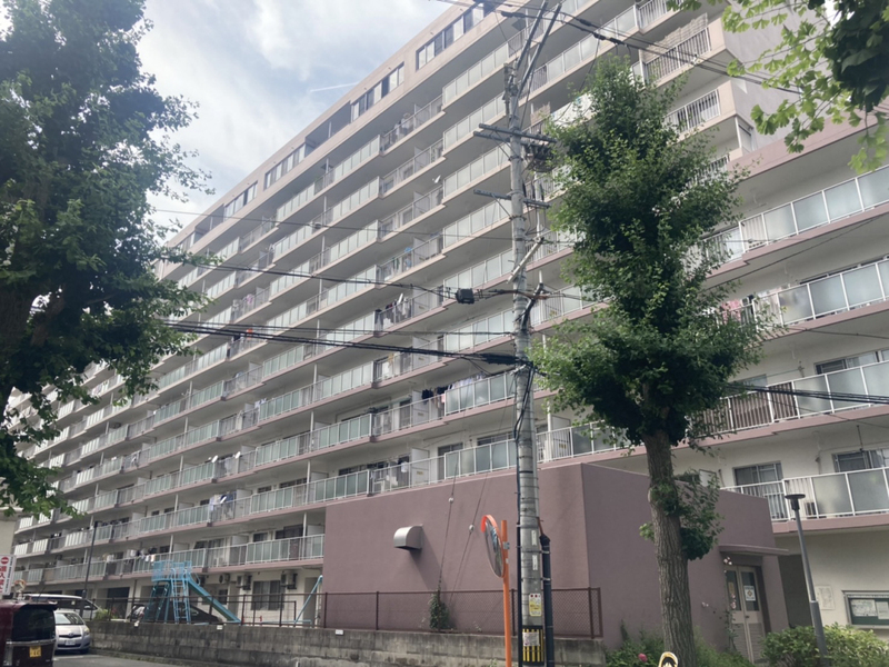 藤和しらさぎハイタウンA棟の物件外観写真