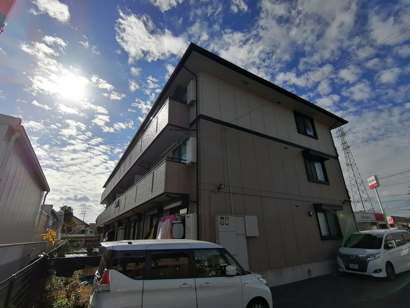 ウエストハイツの物件外観写真