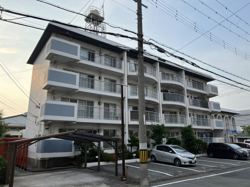 岡﨑コーポの物件外観写真