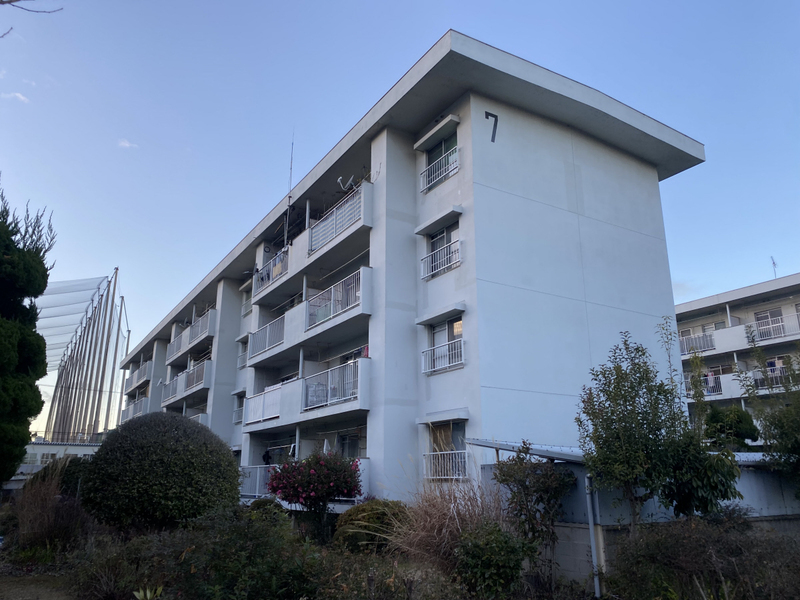 京口団地10号棟外観写真